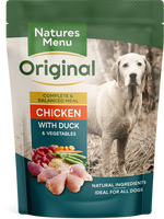 Natures Menu -  Complete Original Wet Dog Food - Chicken & Duck - 8 Pack x 300g