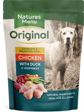 Natures Menu -  Complete Original Wet Dog Food - Chicken & Duck - 8 Pack x 300g