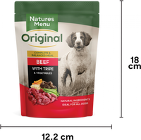 Natures Menu - Complete Original Wet Dog Food - Beef & Tripe - 8PK x 300G