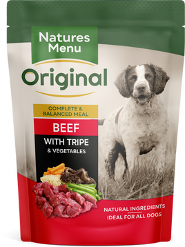 Natures Menu - Complete Original Wet Dog Food - Beef & Tripe - 8PK x 300G