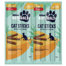 Webbox - Naturals Kitten Sticks - Chicken And Beef