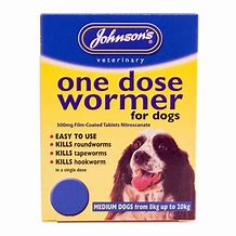 Johnsons - One Dose Wormer - Size 2