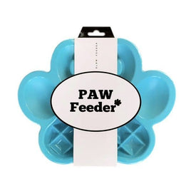 PAW - Paw Shaped Activity Slow Feeder - Blue