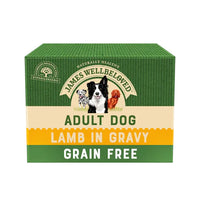 James Wellbeloved - Adult Dog Grain Free Wet Food - Lamb - 100g Pouch