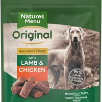 Natures Menu - Lamb & Chicken Dog Treats - 120g