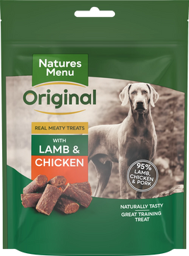 Natures Menu - Lamb & Chicken Dog Treats - 120g