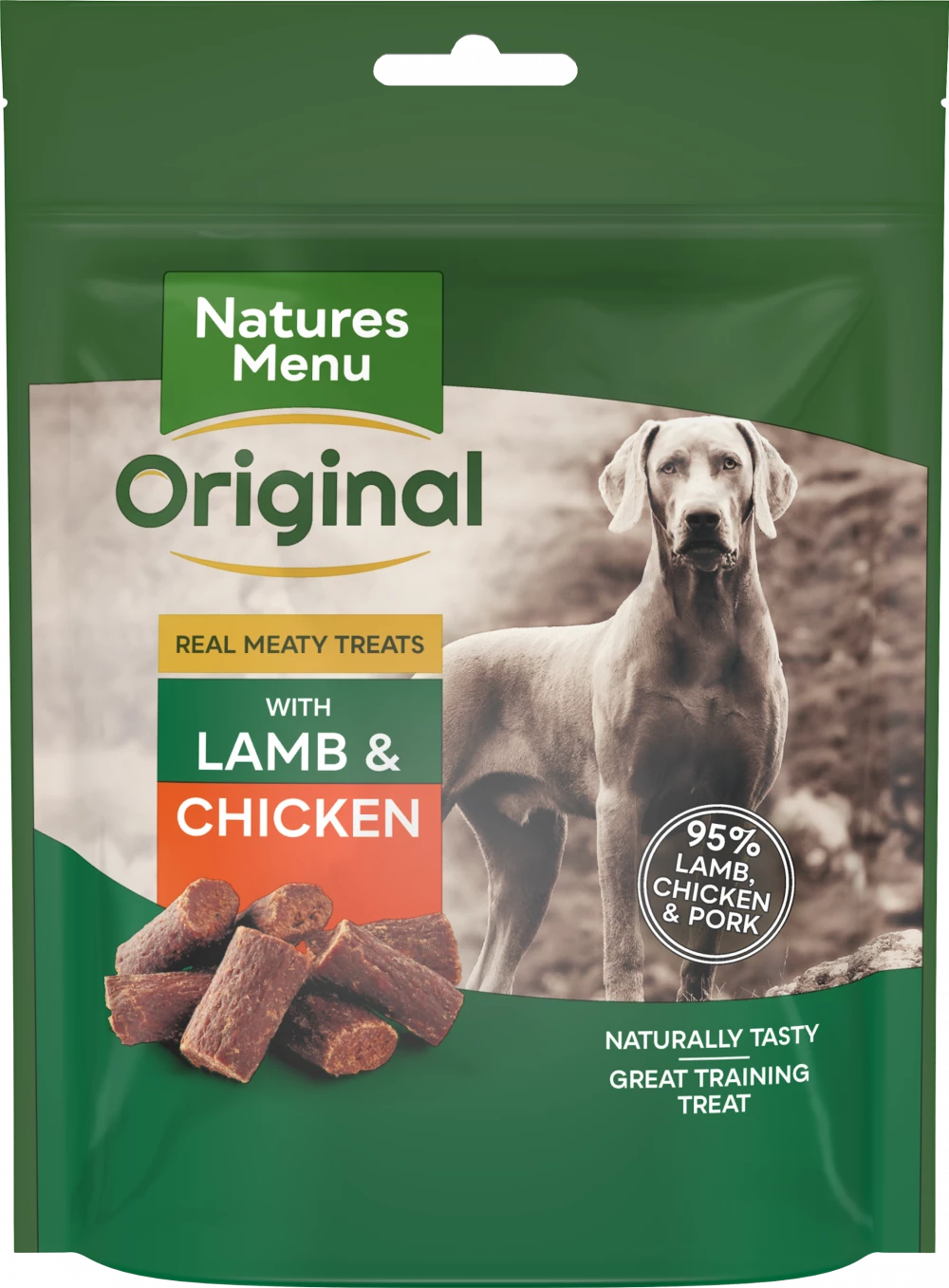 Natures Menu - Lamb & Chicken Dog Treats - 120g