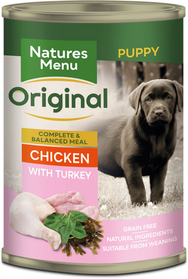 Natures Menu - Junior Dog Chicken & Herb - 400g