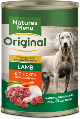 Natures Menu - Lamb & Chicken - 400g Can