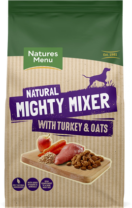 Natures Menu - Mighty Mixer Turkey & Oats - 2kg