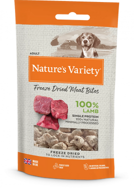 Natures Variety - Freeze Dried Meat Bites - Lamb - 20g