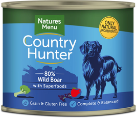 Natures Menu - Country Hunter - Wild Boar - 600g