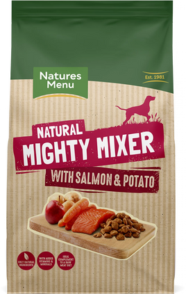 Natures Menu - Mighty Mixer With Salmon & Potatoes - 2kg