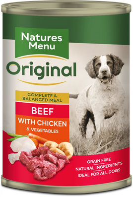 Natures Menu - Beef & Chicken - 400g Can