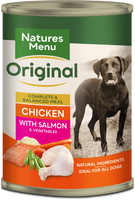 Natures Menu - Chicken & Salmon - 400g Can