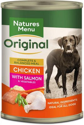 Natures Menu - Chicken & Salmon - 400g Can