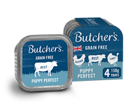 Butcher's - Puppy Perfect Foil tray - 4 pack - 150g