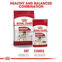 Royal Canin - Medium Adult Dog In Gravy - 10 Pack