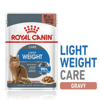 Royal Canin - Cat Light Weight Care in Gravy 85g Pouch - 12Pack
