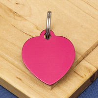 Custom Engraved Pet Tag - Small Heart