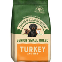 James Wellbeloved - Senior Small Breed Dog - Turkey & Rice - 1.5kg