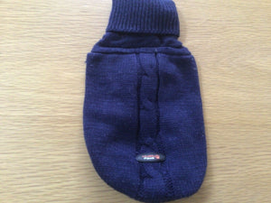 Ancol - Cable Knitted Jumper - Blue - Large (50cm)