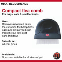 Mikki - Compact Flea Comb