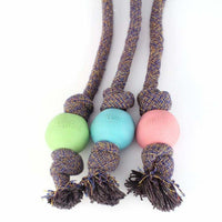 Beco Things - Natural Ball on a Rope - Small - Green