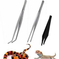 Komodo - Feeding Tongs - Straight - 25cm
