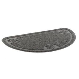 Ancol - Feeding Place Mat - D Shape - Grey