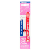 Ancol - I am Microchipped Cat Collar - Red