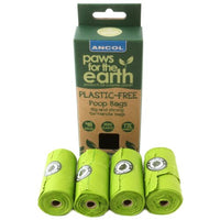 Ancol - Paws for the earth Plastic Free Poop Bag - 4 Roll Refill  (48 Pack)
