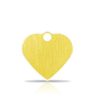 Custom Engraved Pet Tag - Small Heart
