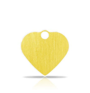Custom Engraved Pet Tag - Small Heart
