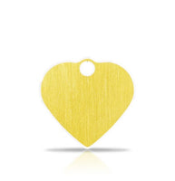 Custom Engraved Pet Tag - Large Heart