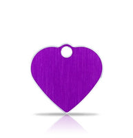 Custom Engraved Pet Tag - Small Heart