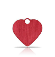 Custom Engraved Pet Tag - Large Heart