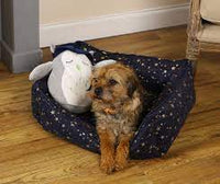 Pet Brands - Starry Nights Sofa Bed - Medium - Navy