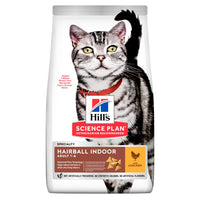 Hills - Science Plan - Feline Adult Hairball Indoor - Chicken - 1.5kg