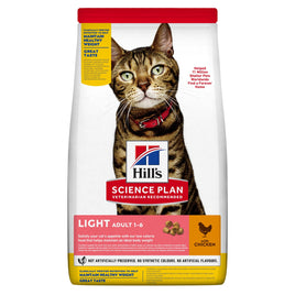 Hills Science Plan - Adult Light Dry Cat Food - Chicken - 1.5kg