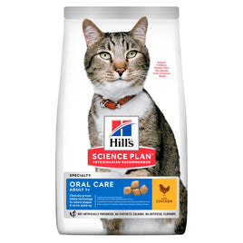 Hills Science Plan - Adult Oral Care Dry Cat Food - Chicken - 1.5kg