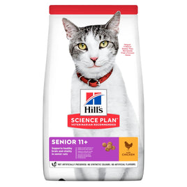 Hills Science Plan - Feline Senior Food - Chicken - 11+