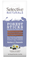 Selective - Naturals Forest Sticks For Guinea Pigs - Blackberry & Chamomile - 60g