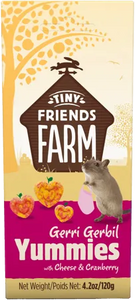 Supreme - Tiny Friends Farm Gerri Gerbil Yummies - Cheese & Cranberry - 120g