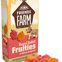 Supreme - Tiny Friends Farm - Russel Rabbit Fruity Crunchers - Cherry & Apricot - 120g