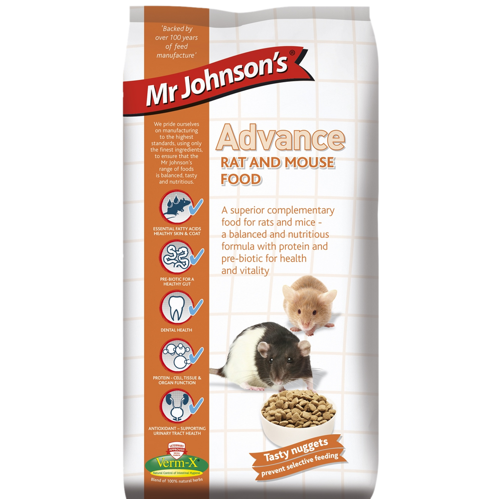 Mr Johnson's - Advance Rat & Mouse Food - 750g