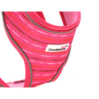 Doodlebone - Originals Pattern Airmesh Harness - Pink Addiction - Size 2