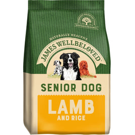 James Wellbeloved - Senior Dog Food - Lamb & Rice - 2kg