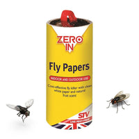 Zero In - Fly Papers - 4 Pack
